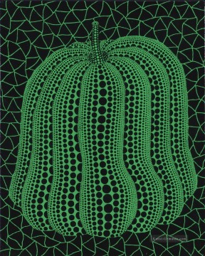 green - UMPKIN GREEN Yayoi Kusama Pop Art Minimalismus Feministin